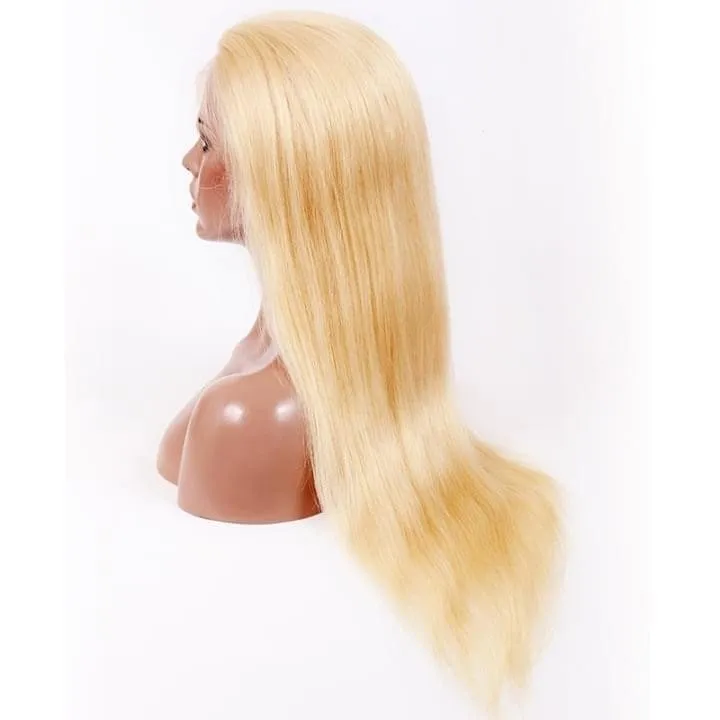 613 Natural Straight Lace Front Wig