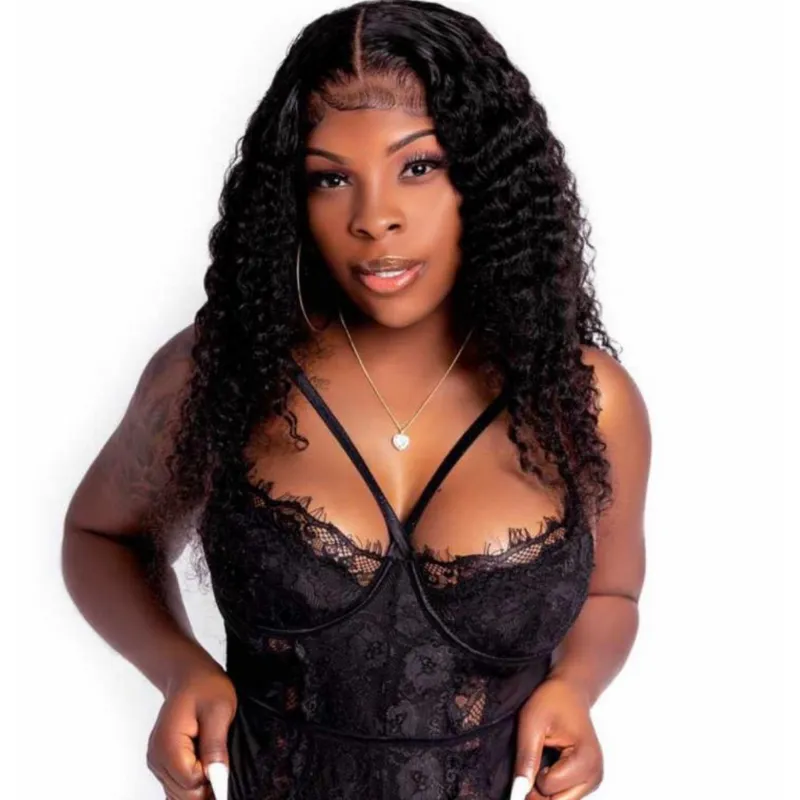 Virgin Deep Wave Lace Front Wig