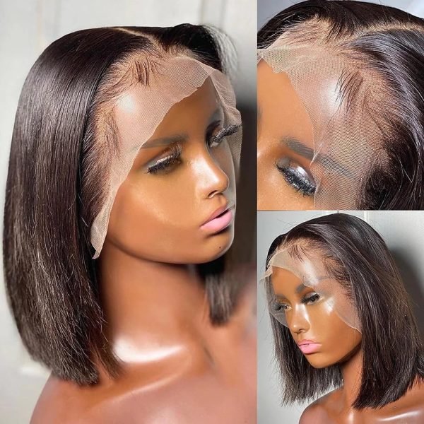 Highlighted Transparent  Bob Wigs