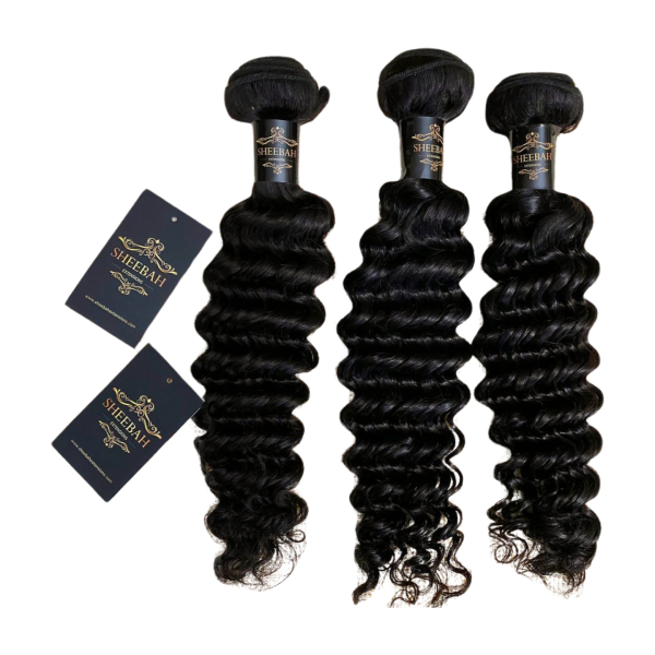 Malaysian Deep Curly Bundle Deals With Closure