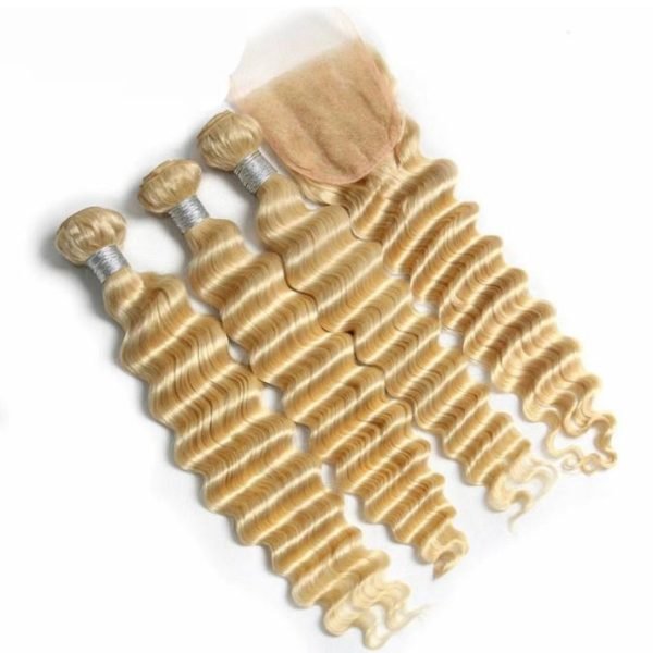 613 Deep Wave Bundle Deal With Closure