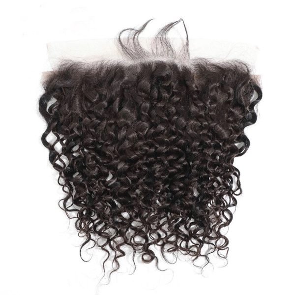 Malaysian Deep Curly Bundles Deal With HD Lace Frontal