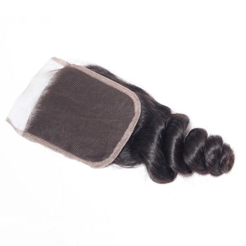 HD Closure Indian Loose Wave - Image 2