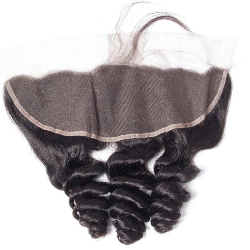 Indian Loose Wave Bundle Deal With HD Lace Frontal - Image 2